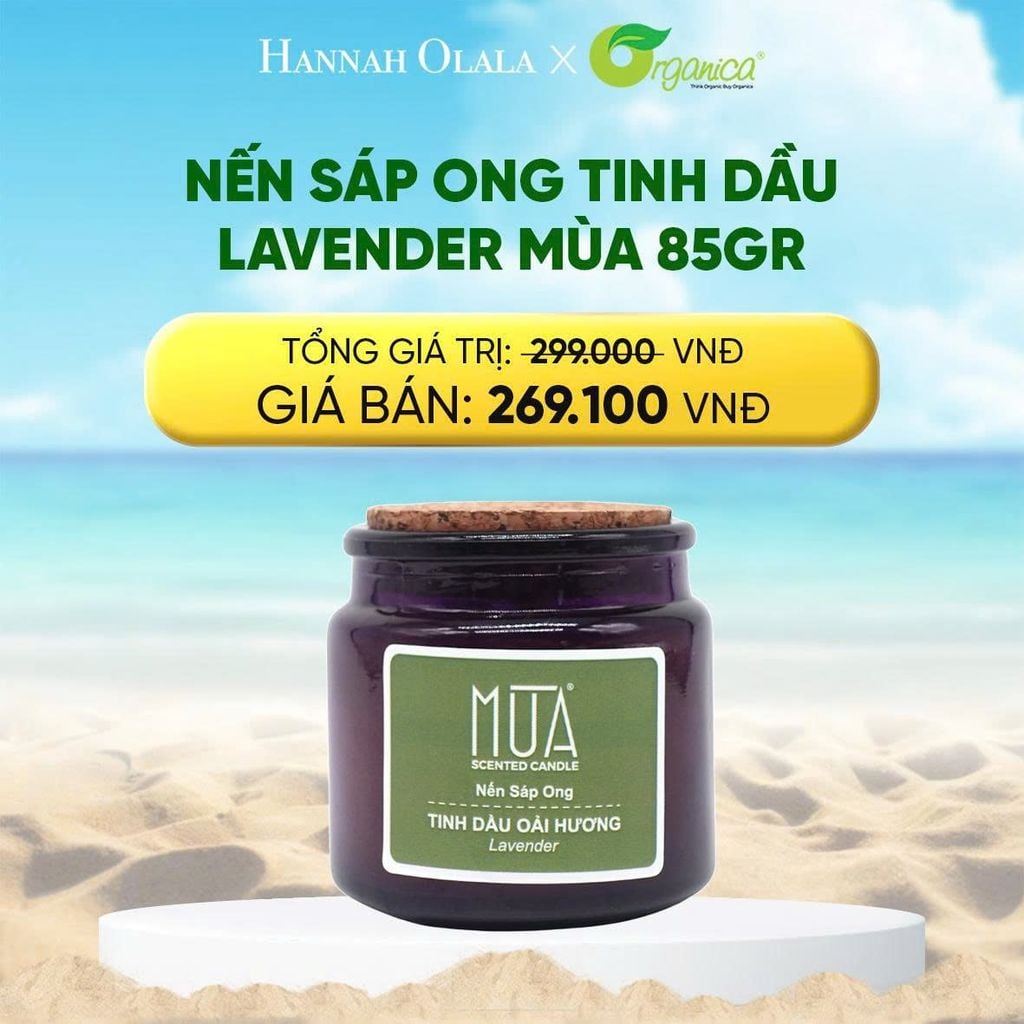  DEAL 27: NẾN SÁP ONG TINH DẦU MÙA 85GR 