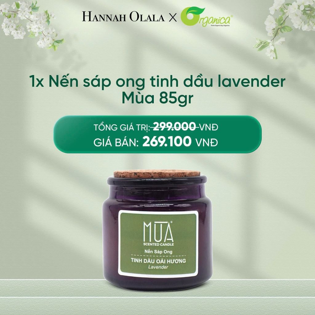  DEAL 28: NẾN SÁP ONG TINH DẦU MÙA 85GR 