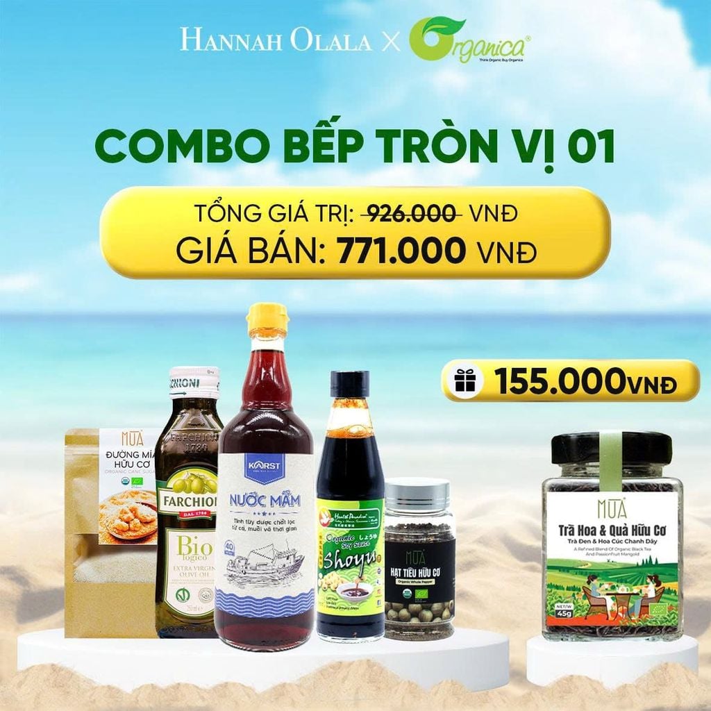  DEAL 29: COMBO BẾP TRÒN VỊ 