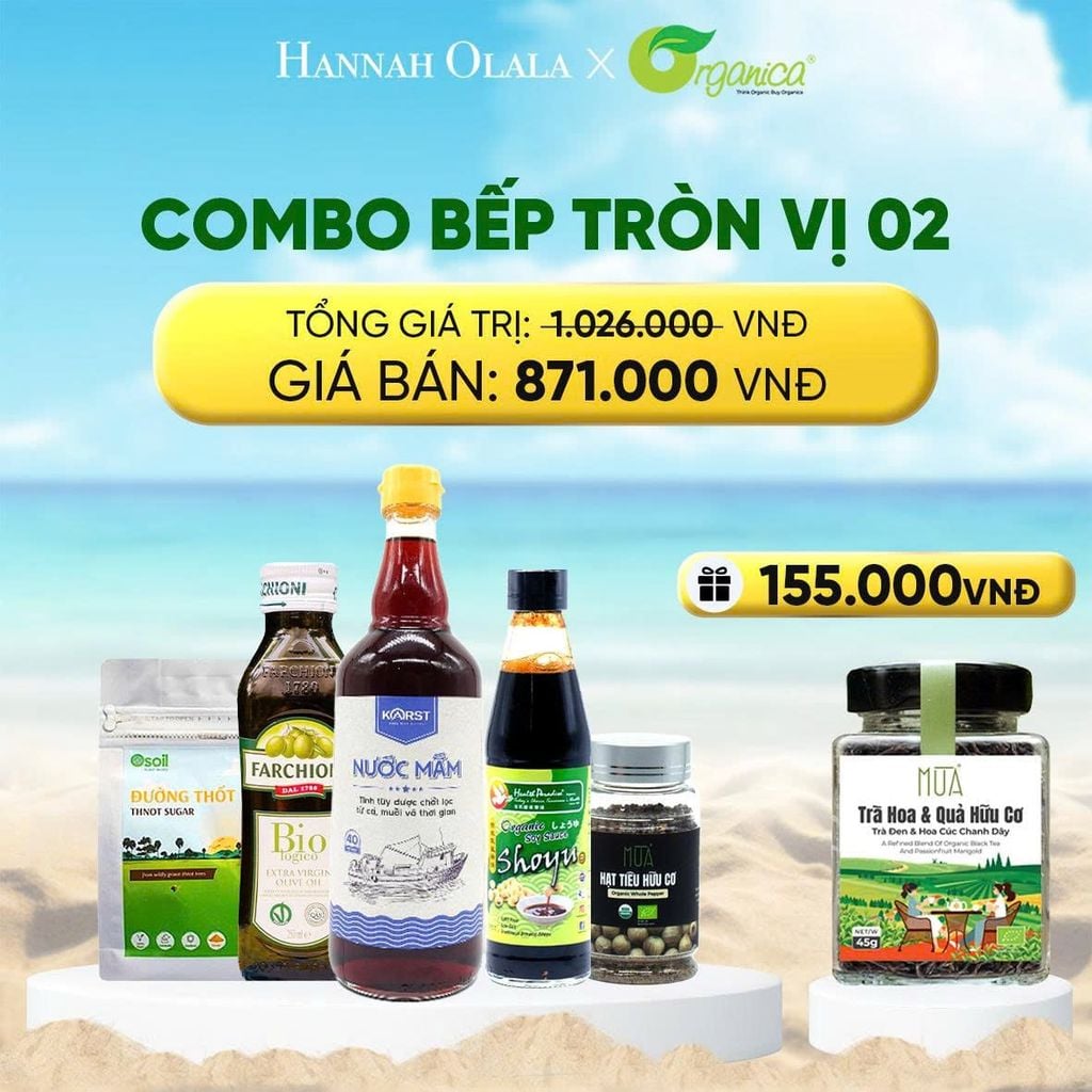  DEAL 29: COMBO BẾP TRÒN VỊ 