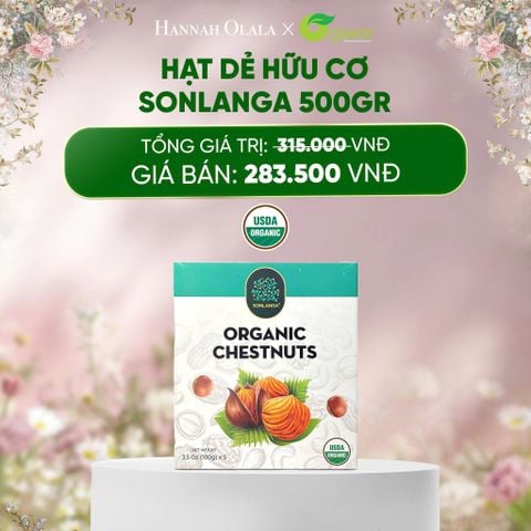  E563_DEAL 29: HẠT DẺ HỮU CƠ SONLANGA 500GR 