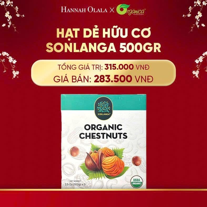 DEAL 29: HẠT DẺ HỮU CƠ SONLANGA 500GR 