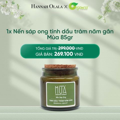  DEAL 28: NẾN SÁP ONG TINH DẦU MÙA 85GR 