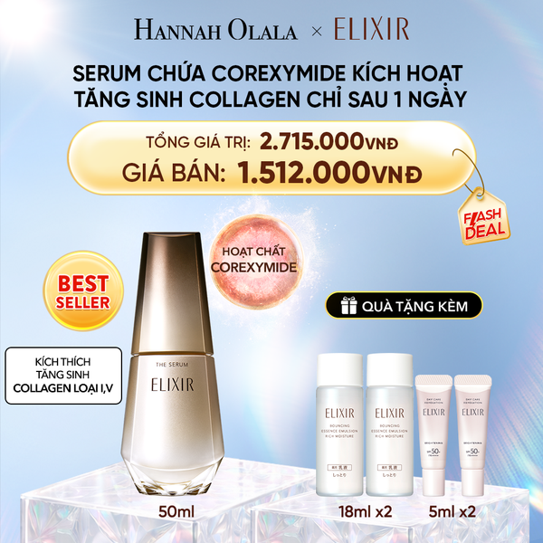  DEAL 2: SERUM KÍCH HOẠT TRẺ HÓA LÀN DA ELIXIR THE SERUM AA 50ML 