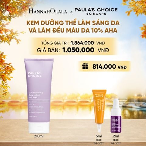  KEM DƯỠNG THỂ LÀM GIẢM PHẦN DA KHÔ VÀ GIÚP DA SÁNG MỊN 10% AHA 210ML - DEAL 2 - E24 