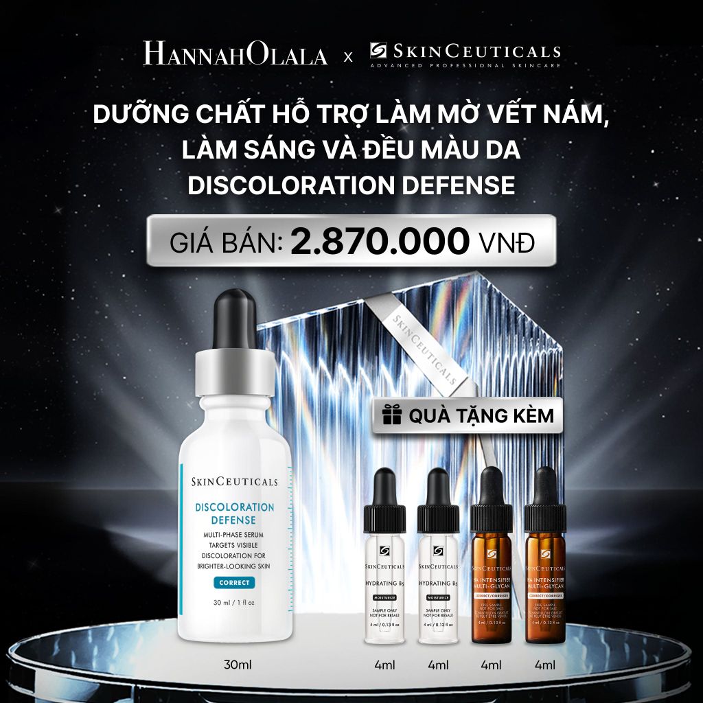  DƯỠNG CHẤT HỖ TRỢ LÀM MỜ VẾT NÁM, LÀM SÁNG VÀ ĐỀU MÀU DA SKIN CEUTICALS DISCOLORATION DEFENSE 30ML - B71 