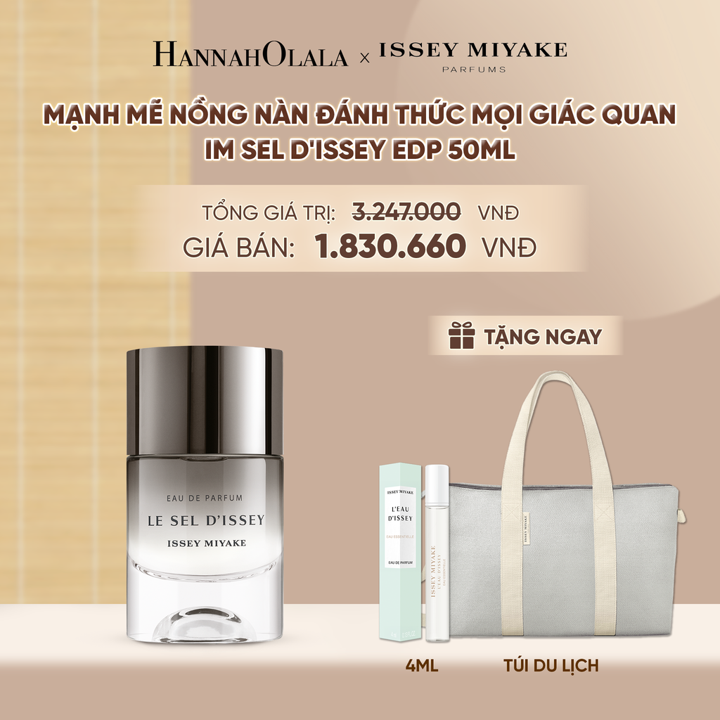  NƯỚC HOA NAM ISSEY MIYAKE LE SEL D'ISSEY EAU DE PARFUM 50ML - DEAL 02 - A450 