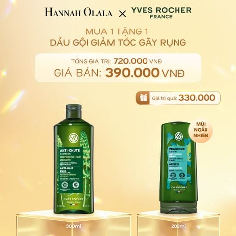  DEAL 2: MUA 1 TẶNG 1 DẦU GỘI GIẢM TÓC GÃY RỤNG TẶNG DẦU XẢ NGẪU NHIÊN 