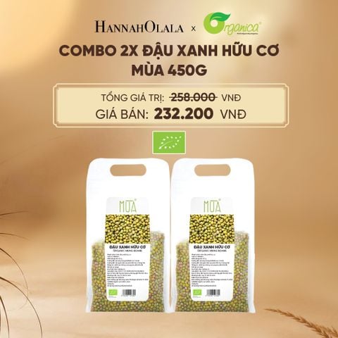  ĐẬU XANH HỮU CƠ MÙA 450G - E273 
