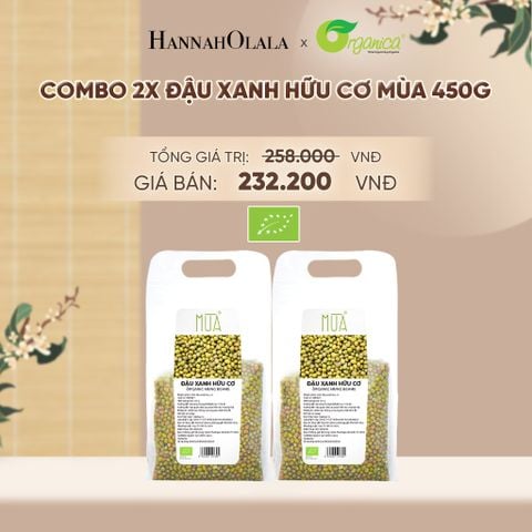  ĐẬU XANH HỮU CƠ MÙA 450G - A1475 