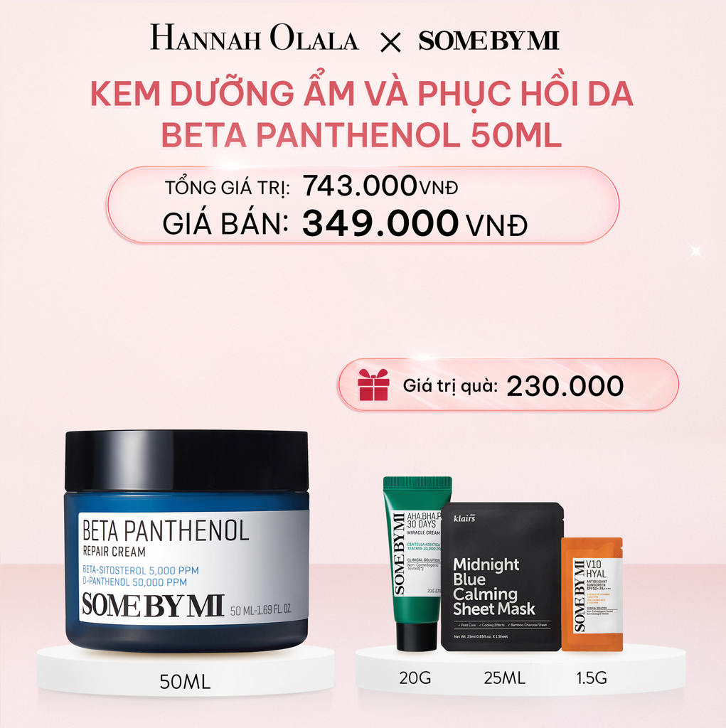  E374_DEAL 2: KEM DƯỠNG ẨM VÀ PHỤC HỒI DA SOME BY MI BETA PANTHENOL 50ML 