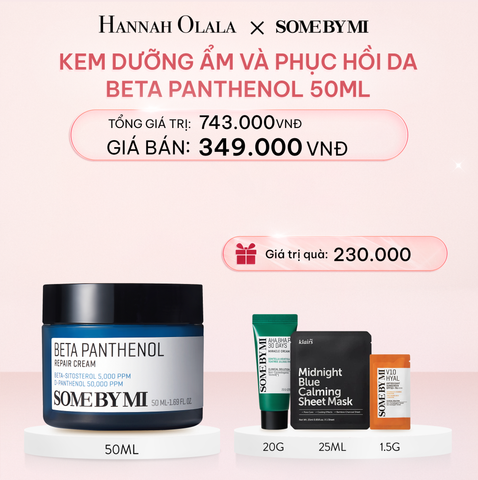  E374_DEAL 2: KEM DƯỠNG ẨM VÀ PHỤC HỒI DA SOME BY MI BETA PANTHENOL 50ML 