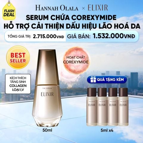  SERUM KÍCH HOẠT TRẺ HÓA LÀN DA ELIXIR THE SERUM AA 50ML - DEAL 2 
