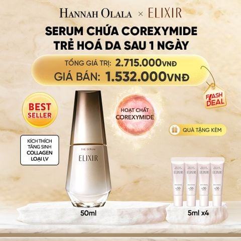  SERUM KÍCH HOẠT TRẺ HÓA LÀN DA ELIXIR THE SERUM AA 50ML - DEAL 2 
