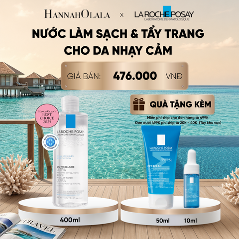  NƯỚC TẨY TRANG CHO DA NHẠY CẢM MICELLAR SENSITIVE SKIN 400ML DEAL 2:_ D258 