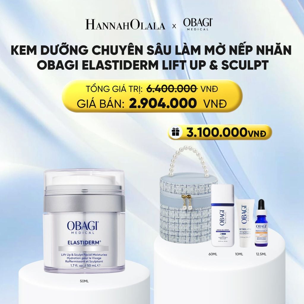  KEM DƯỠNG CHUYÊN SÂU LÀM MỜ NẾP NHĂN OBAGI ELASTIDERM LIFT UP & SCULPT 50ML - DEAL 02 