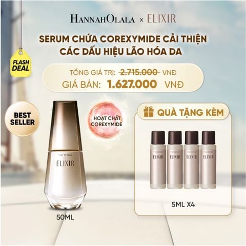  (FLASHSALE) SERUM KÍCH HOẠT TRẺ HÓA LÀN DA ELIXIR THE SERUM AA 50ML - DEAL 2 
