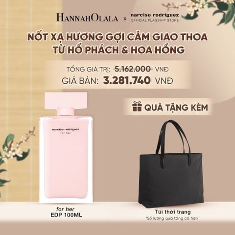  NƯỚC HOA NỮ NARCISO RODRIGUEZ FOR HER EAU DE PARFUM 100ML - DEAL 02 - A463 
