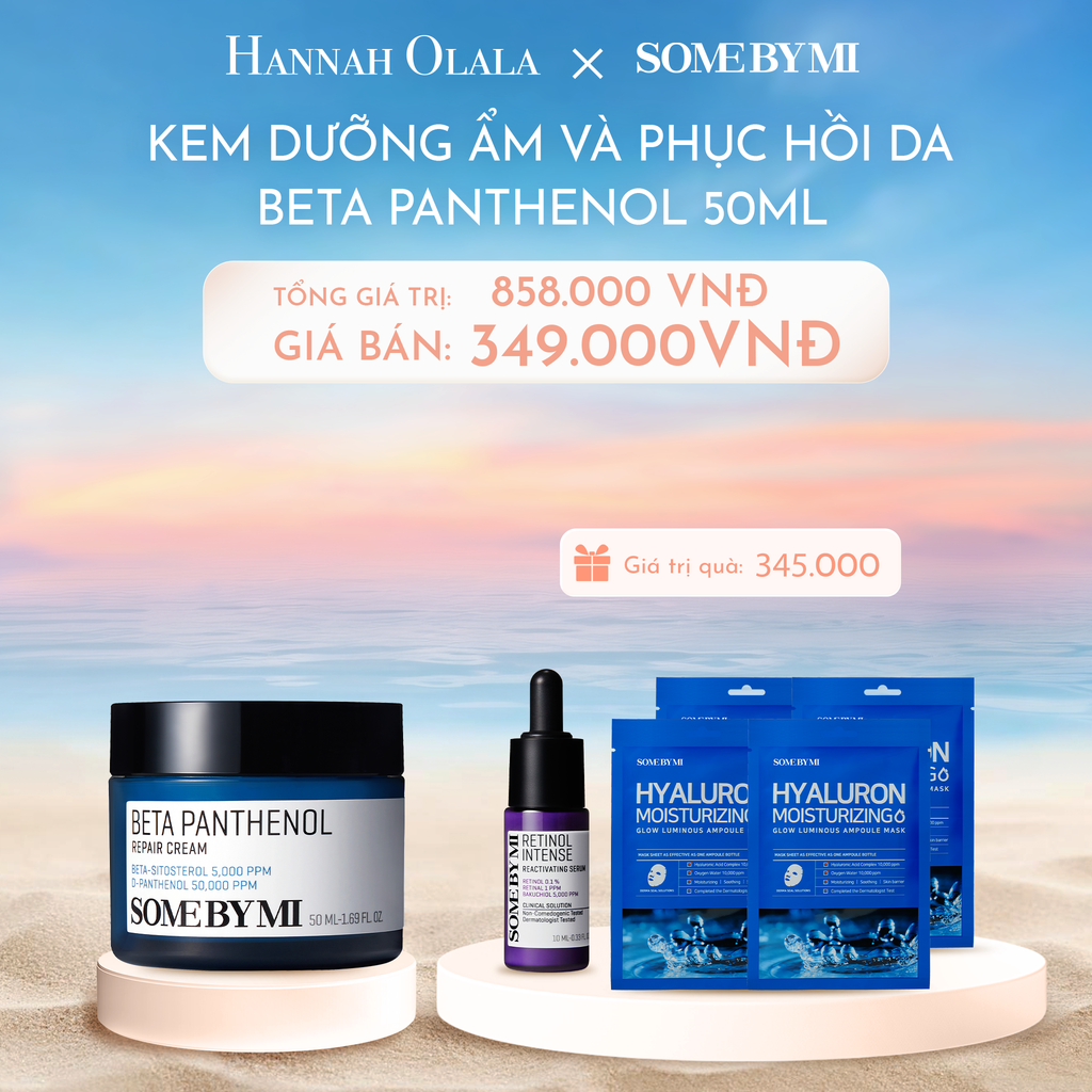  C242_DEAL 2: KEM DƯỠNG ẨM VÀ PHỤC HỒI DA SOME BY MI BETA PANTHENOL 50ML 