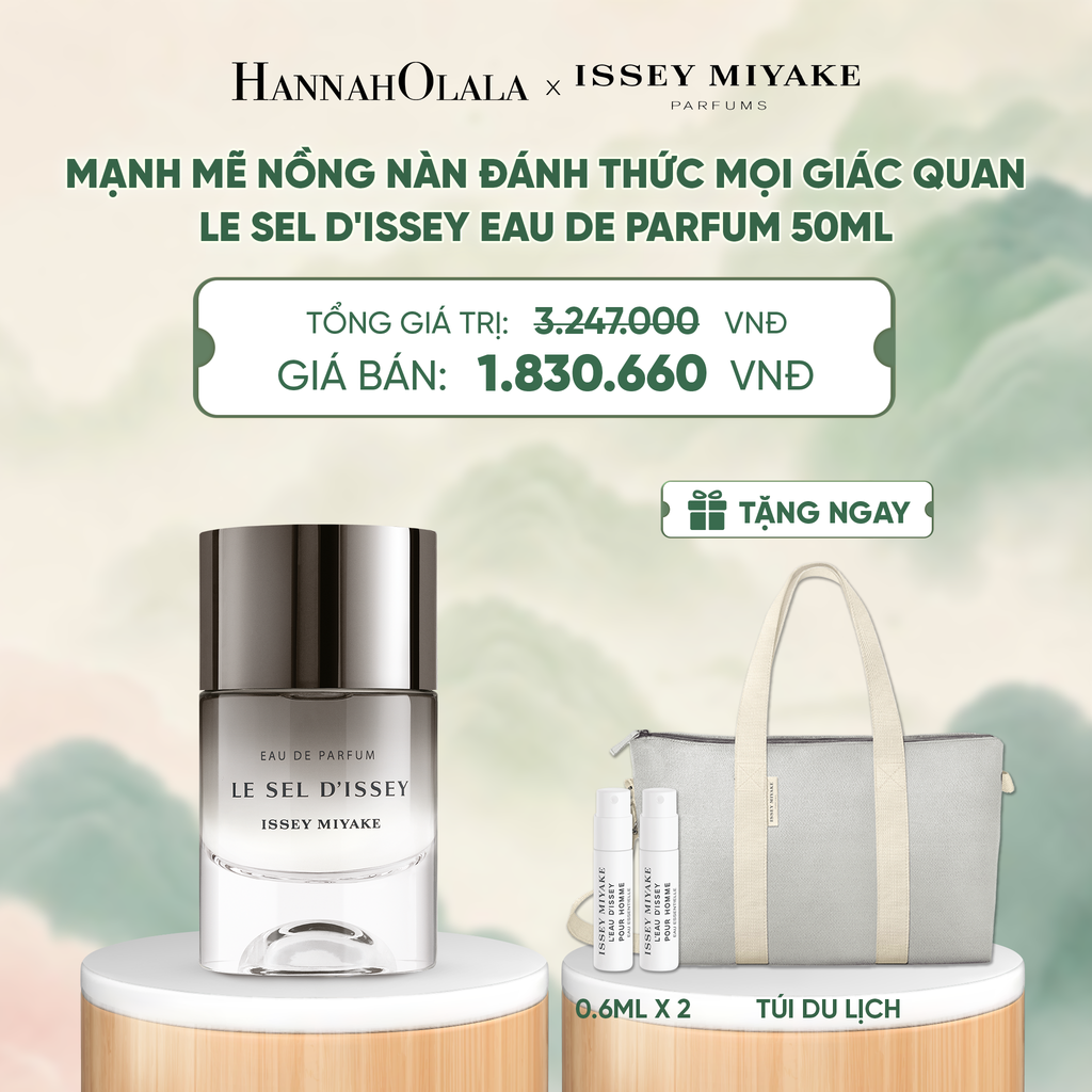  NƯỚC HOA NAM ISSEY MIYAKE LE SEL D'ISSEY EAU DE PARFUM 50ML - DEAL 2 - A1247 