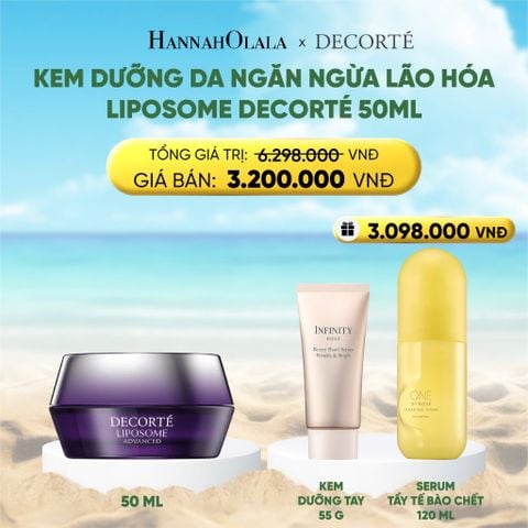  [FLASH DEAL 2]: KEM DƯỠNG DA NGĂN NGỪA LÃO HÓA LIPOSOME DECORTÉ 50ML 