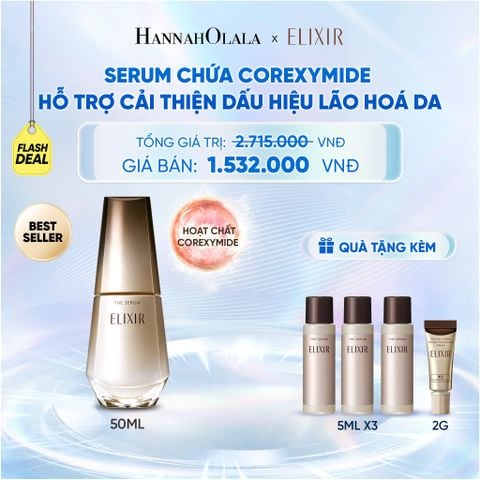  SERUM KÍCH HOẠT TRẺ HÓA LÀN DA ELIXIR THE SERUM AA 50ML - DEAL 2 - C74 