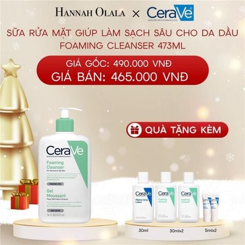  A951_DEAL 2 SỮA RỬA MẶT GIÚP LÀM SẠCH SÂU CHO DA DẦU FOAMING CLEANSER 473ML 