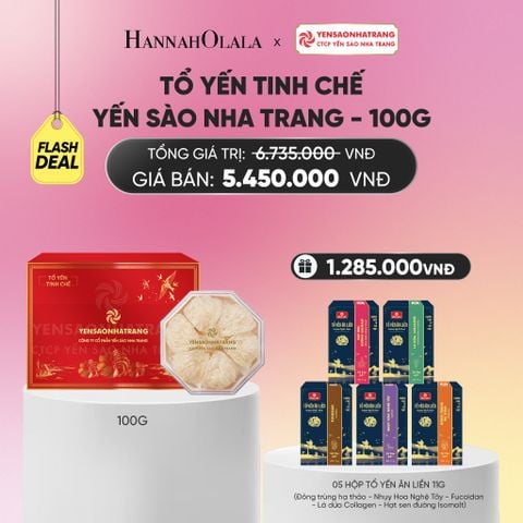  DEAL 2: TỔ YẾN TINH CHẾ YẾN SÀO NHA TRANG - 100G_A103 