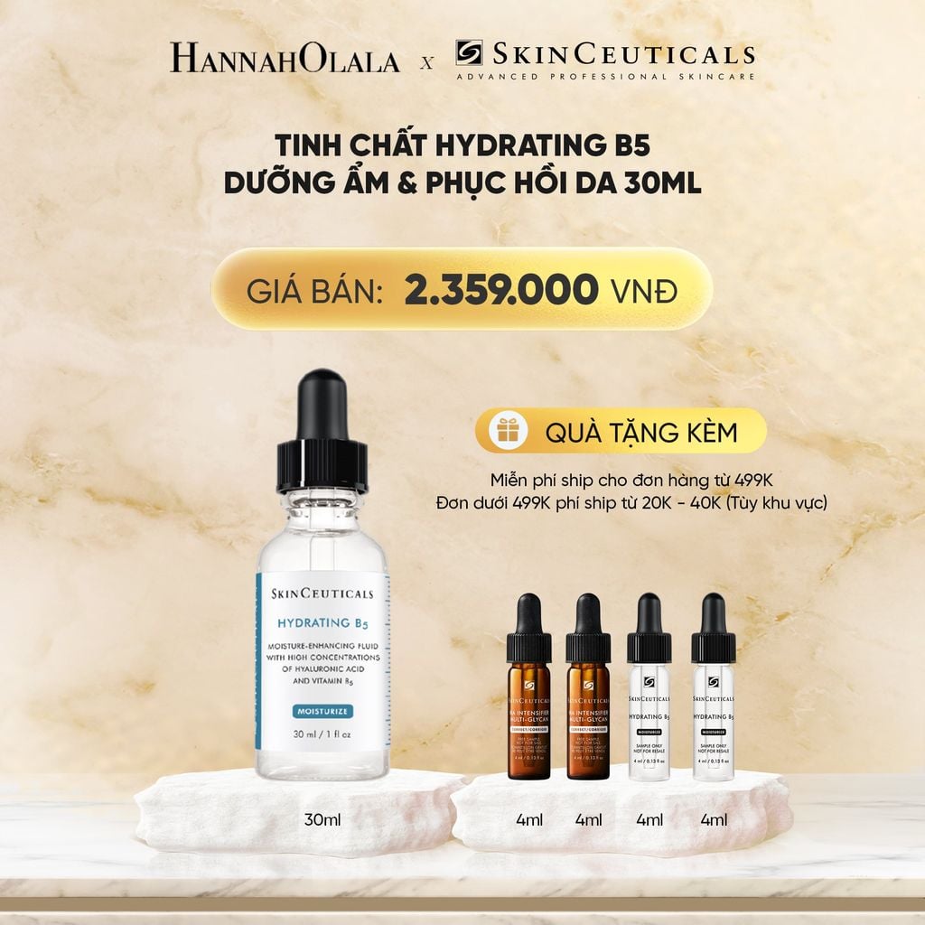  DEAL 2 TINH CHẤT HYDRATING B5 DƯỠNG ẨM & PHỤC HỒI DA 30ML 