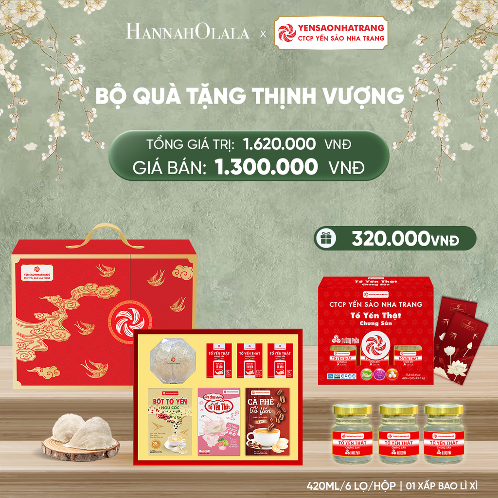 DEAL 2 - FLASHSALE: BỘ QUÀ TẶNG THỊNH VƯỢNG 