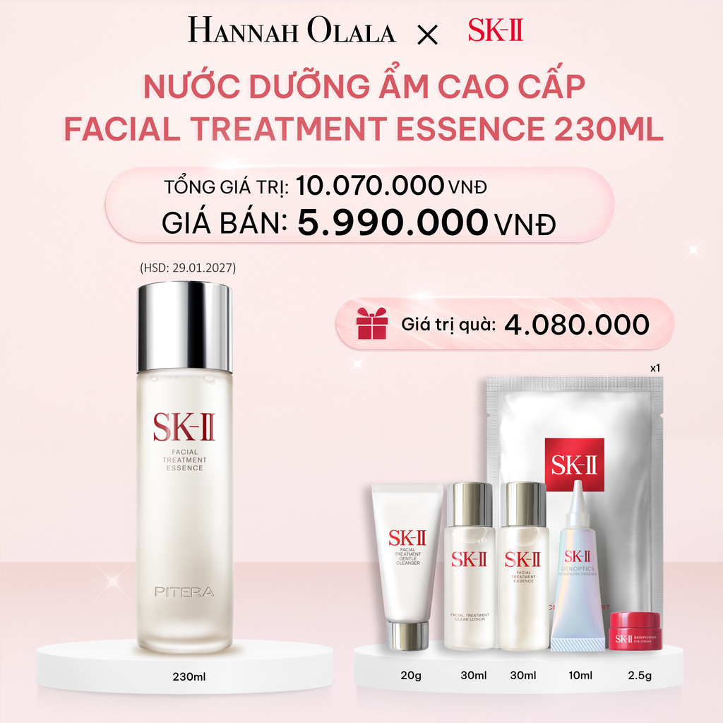  E252_DEAL 2: NƯỚC DƯỠNG ẨM CAO CẤP 230ML (HSD: 29.01.2027) 