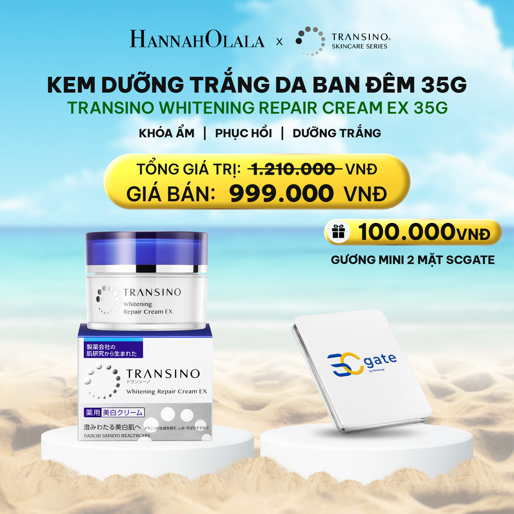  KEM DƯỠNG TRẮNG DA BAN ĐÊM 35G 