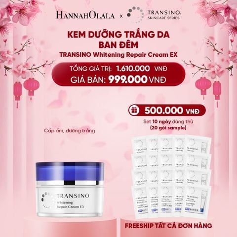  DEAL 2: KEM DƯỠNG TRẮNG DA TRANSINO 35g 