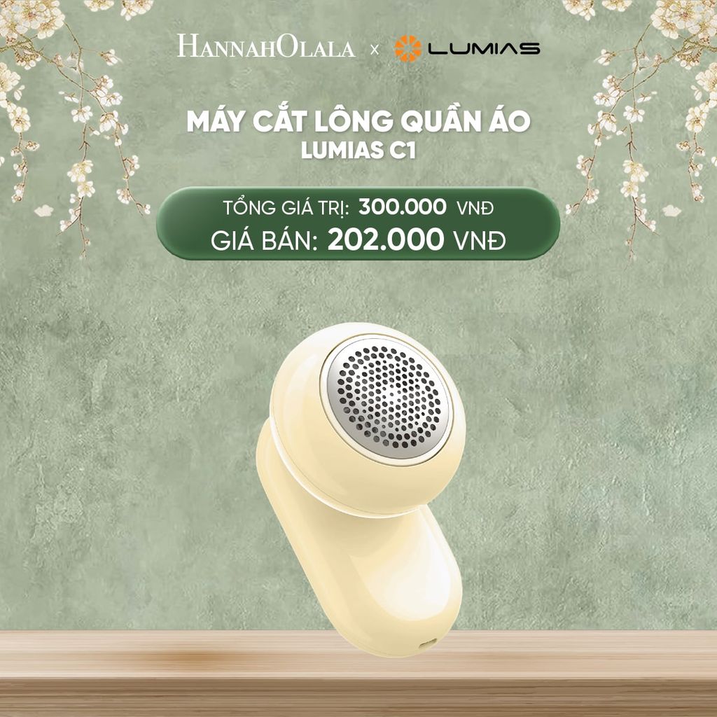  DEAL 2: MÁY CẮT LÔNG QUẦN ÁO LUMIAS C1 