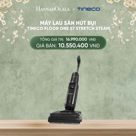  DEAL 2: MÁY LAU SÀN HÚT BỤI TINECO FLOOR ONE S7 STRETCH STEAM 