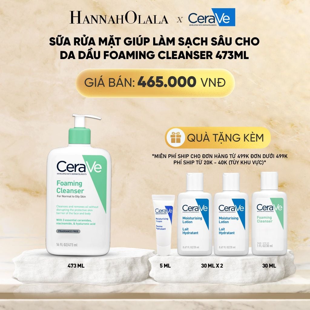  DEAL 2 SỮA RỬA MẶT GIÚP LÀM SẠCH SÂU CHO DA DẦU FOAMING CLEANSER 473ML 