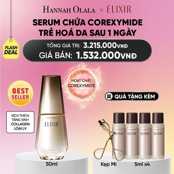  SERUM KÍCH HOẠT TRẺ HÓA LÀN DA ELIXIR THE SERUM AA 50ML - DEAL 2_ A1638 