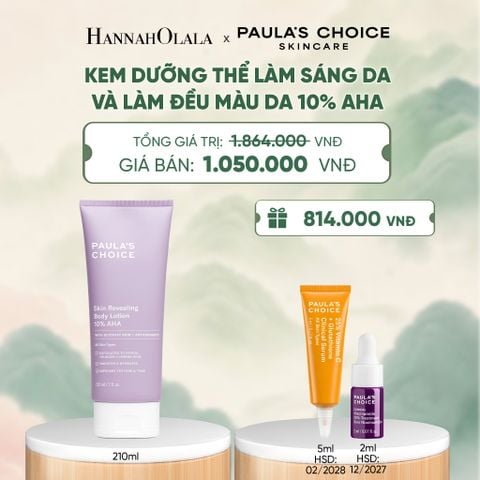  KEM DƯỠNG THỂ LÀM SÁNG DA VÀ LÀM ĐỀU MÀU DA SKIN REVEALING BODY LOTION 10% AHA 210ML - DEAL 2 - A1594 