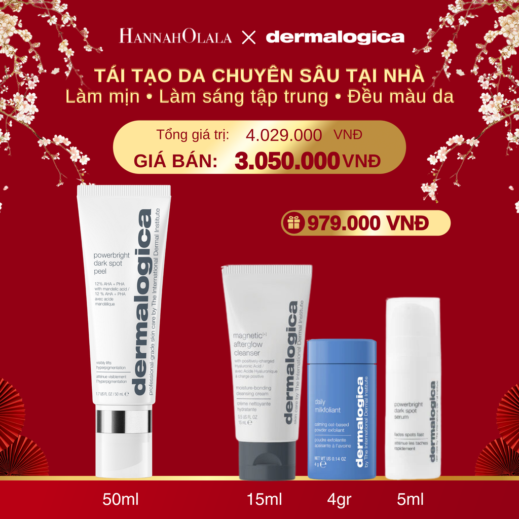  DEAL 2: PEEL CẢI THIỆN BỀ MẶT DA LÀM SÁNG RÕ RỆT CÁC ĐỐM NÂU POWERBRIGHT DARK SPOT PEEL 50ML 