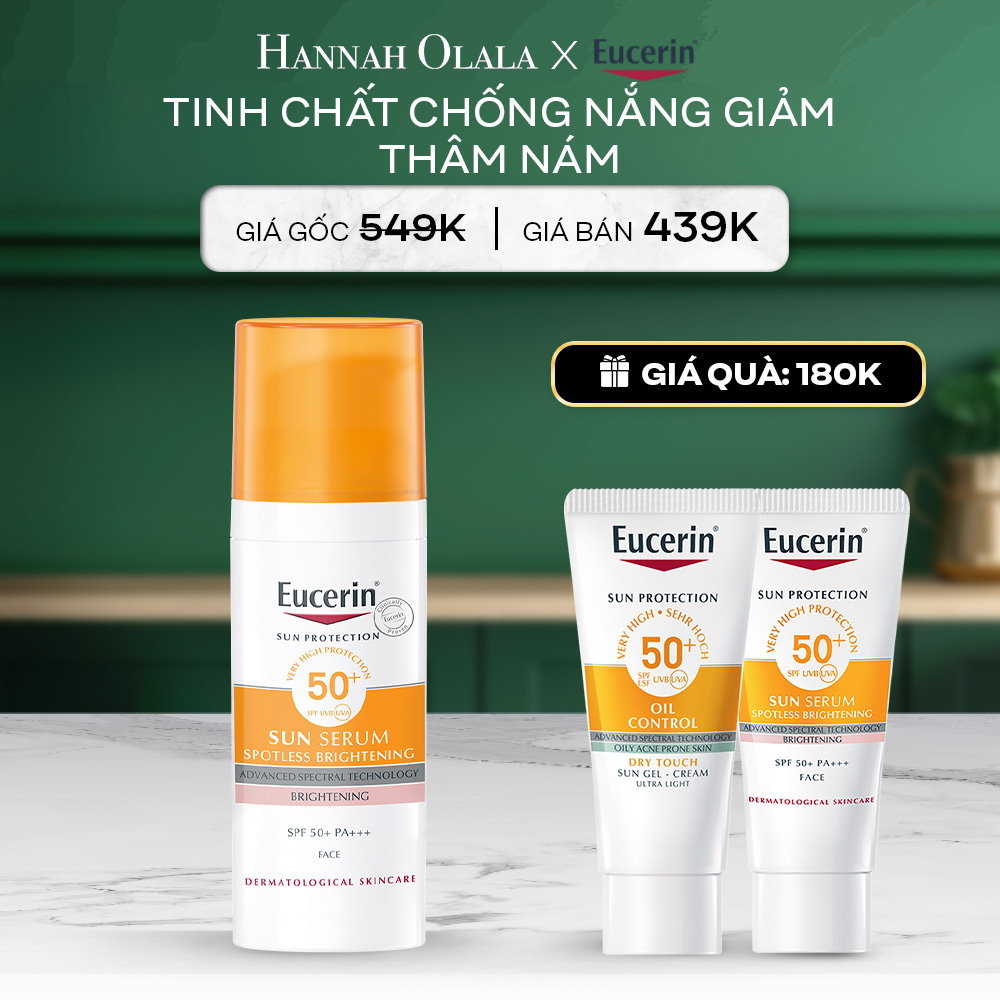  A112_FLASHDEAL 02: TINH CHẤT CHỐNG NẮNG GIẢM THÂM NÁM 50ML SPF50+ 