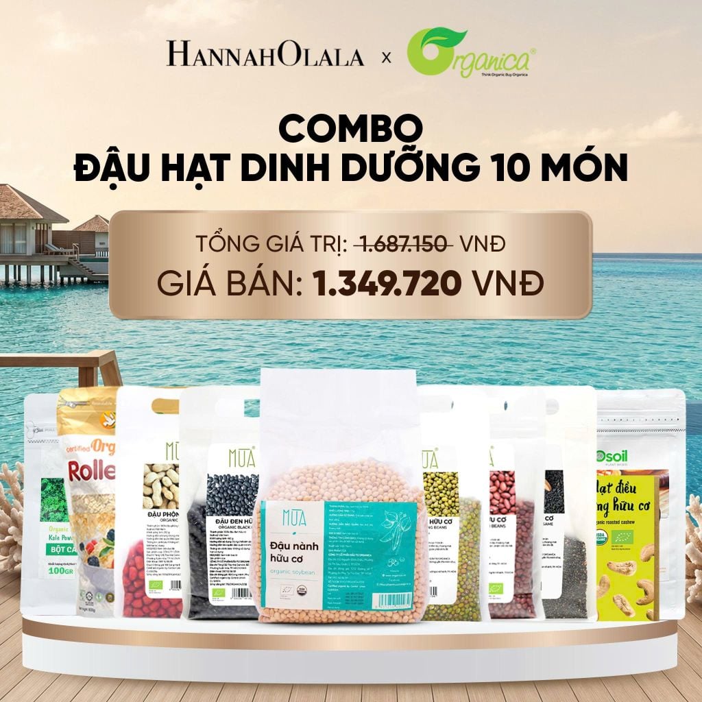  COMBO ĐẬU HẠT DINH DƯỠNG 10 MÓN - DEAL 2 