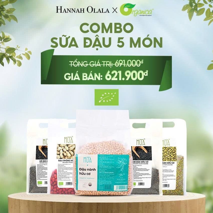  E68_DEAL 2: COMBO SỮA ĐẬU 5 MÓN 