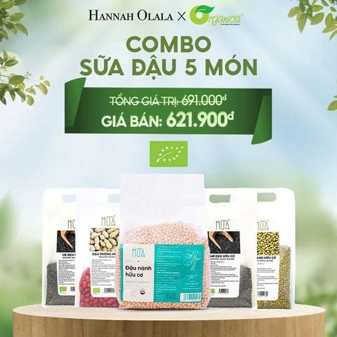  E68_DEAL 2: COMBO SỮA ĐẬU 5 MÓN 