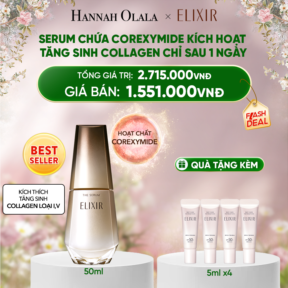  DEAL 2: SERUM KÍCH HOẠT TRẺ HÓA LÀN DA ELIXIR THE SERUM AA 50ML 