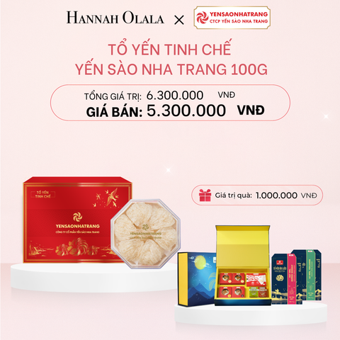  E1003_DEAL 2: TỔ YẾN TINH CHẾ YẾN SÀO NHA TRANG - 100G 