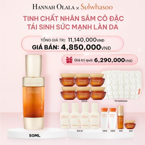  E870_DEAL 2: TINH CHẤT NHÂN SÂM CÔ ĐẶC CONCENTRATED GINSENG REJUVENATING SERUM 50ML 