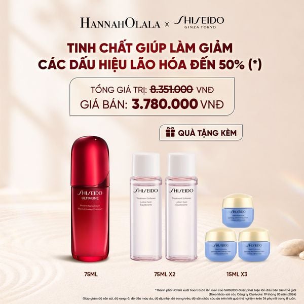  TINH CHẤT DƯỠNG DA SHISEIDO ULTIMUNE POWER INFUSING 4.0 SERUM 75ML - DEAL 2 