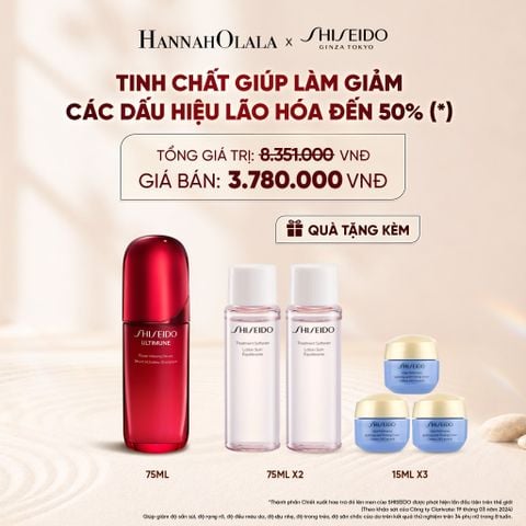  TINH CHẤT DƯỠNG DA SHISEIDO ULTIMUNE POWER INFUSING 4.0 SERUM 75ML - DEAL 2 