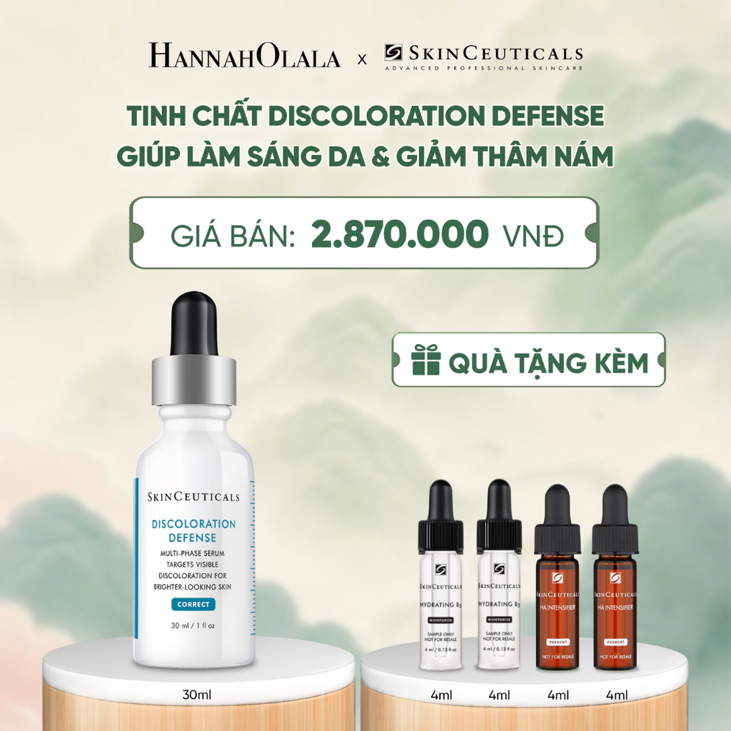  DƯỠNG CHẤT HỖ TRỢ LÀM MỜ VẾT NÁM, LÀM SÁNG VÀ ĐỀU MÀU DA SKIN CEUTICALS DISCOLORATION DEFENSE 30ML - A1156 