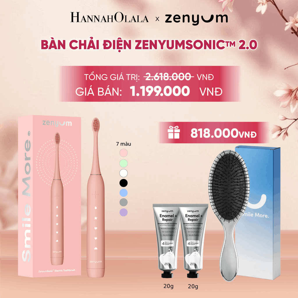  BÀN CHẢI ĐIỆN ZENYUM SONIC 2.0 - A853 